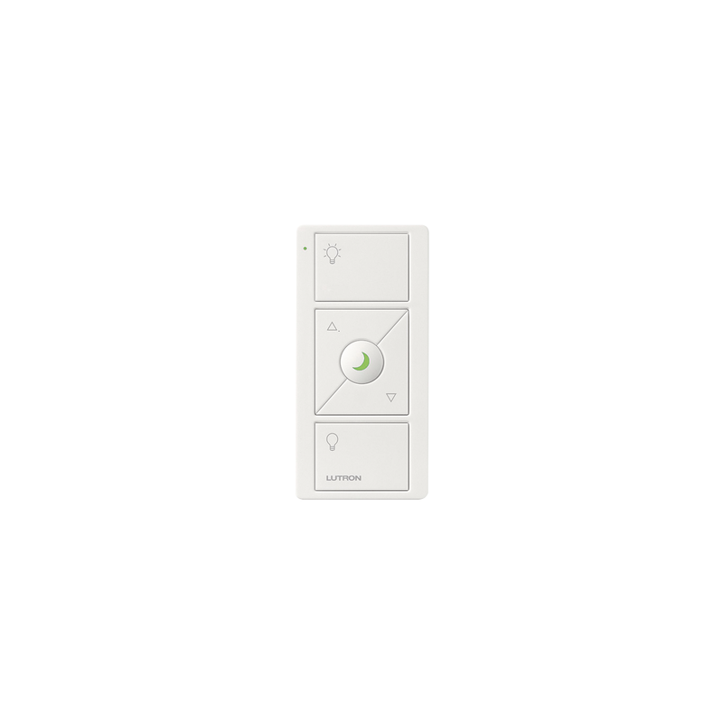 Control Remoto Inalámbrico 3 Botones Lutron Caseta Blanco