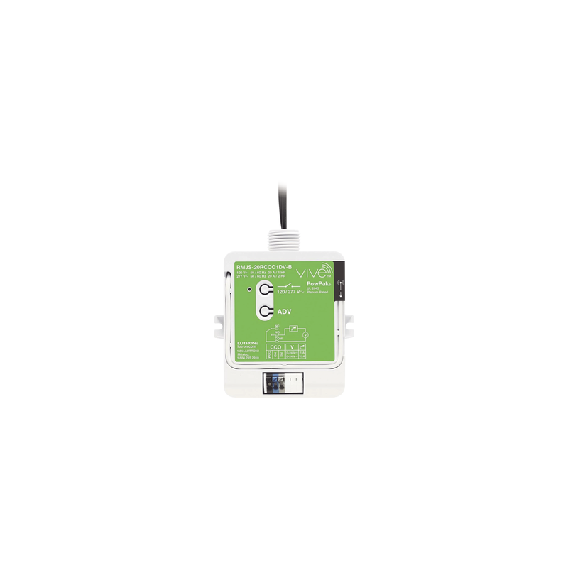 Interruptor Lutron Vive 20A con Relavador | LM Soluciones