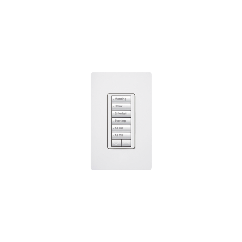 Teclado Seetouch Híbrido Lutron RadioRA2 6 Botones | Precio México - Envío Inmediato | LM Soluciones
