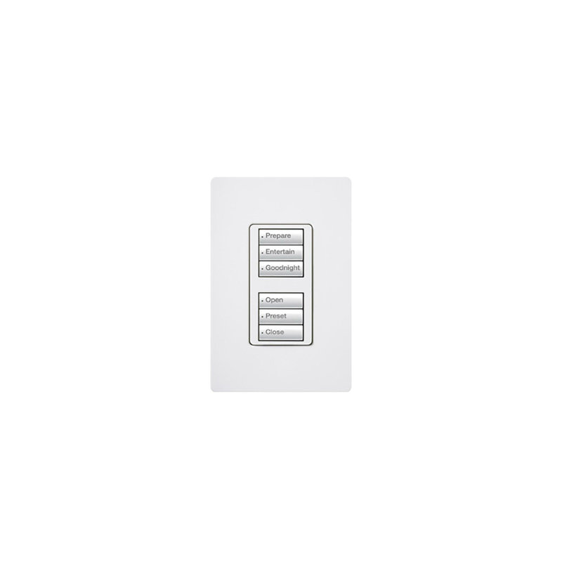 Botonera 6 botones Lutron RadioRA3 para switch/dimmer