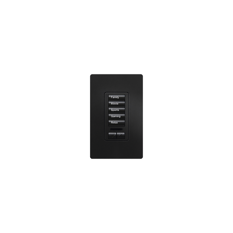 Teclado seetouch 5 botones Lutron RadioRA2 | Precio México - Envío Inmediato | LM Soluciones