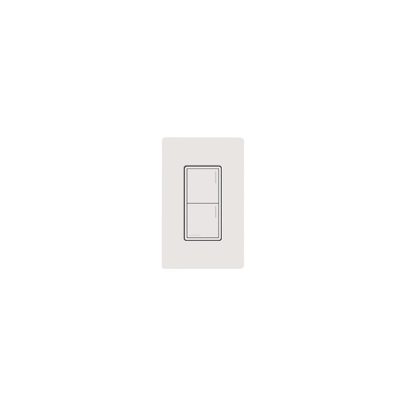 Botonera Sunnata Blanco 2 escenas RadioRA3 LUTRON | Precio México - Envío Inmediato | LM Soluciones