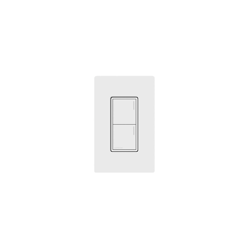 Botonera Sunnata Blanco 2 escenas Lutron RadioRA3 | Precio México - Envío Inmediato | LM Soluciones