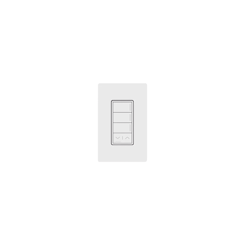 Botonera Lutron Sunnata RadioRA3 3 Escenas Blanco | Precio México - Envío Inmediato | LM Soluciones