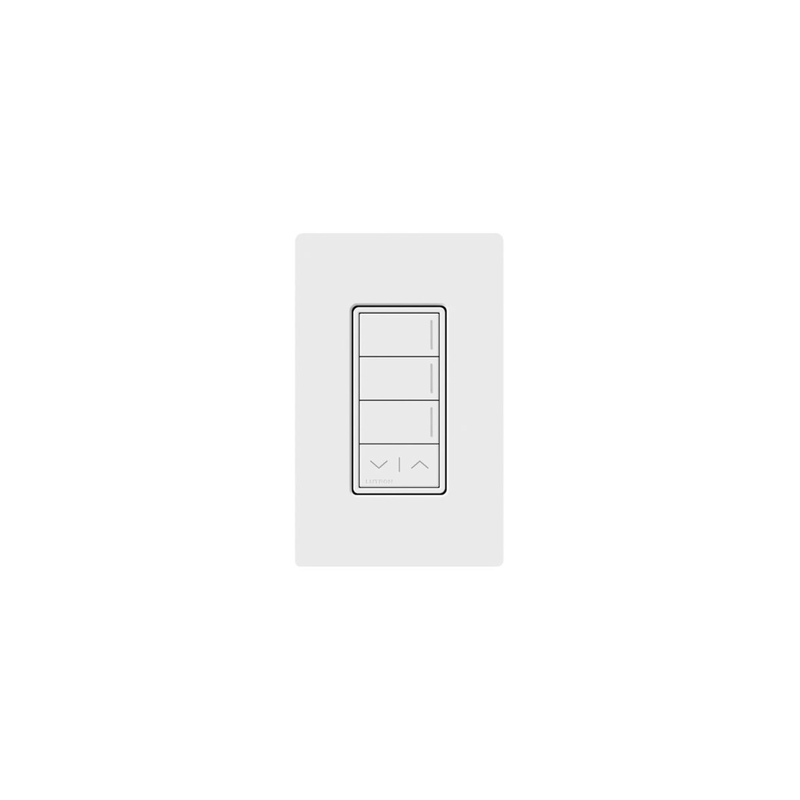 Botonera Sunnata Blanco 3 escenas Lutron RadioRA3 | Precio México - Envío Inmediato | LM Soluciones