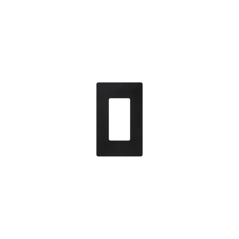 Tapa Interruptor Negro Satin 1 Gang LUTRON Maestro | Precio México - Envío Inmediato | LM Soluciones