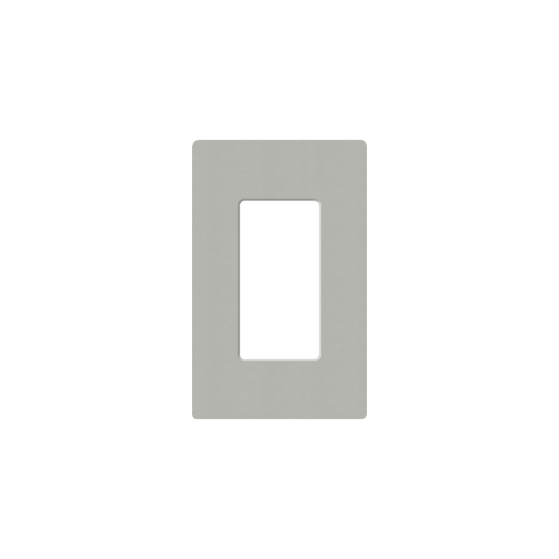 Placa de pared 1 espacio Lutron para dimmer o apagador