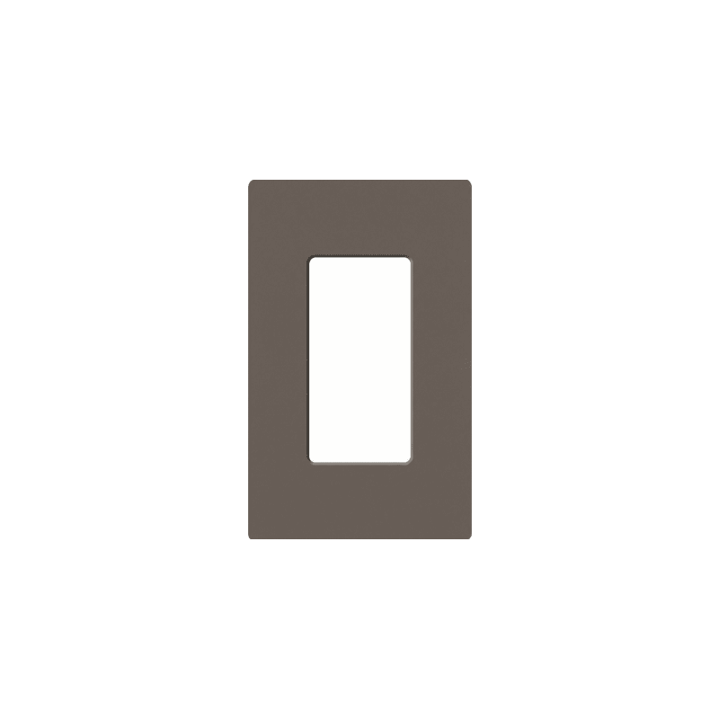 Placa de pared 1 espacio para atenuador LUTRON