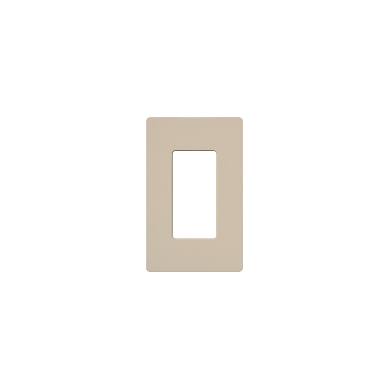 Tapa Color Taupe Lutron 1 gang