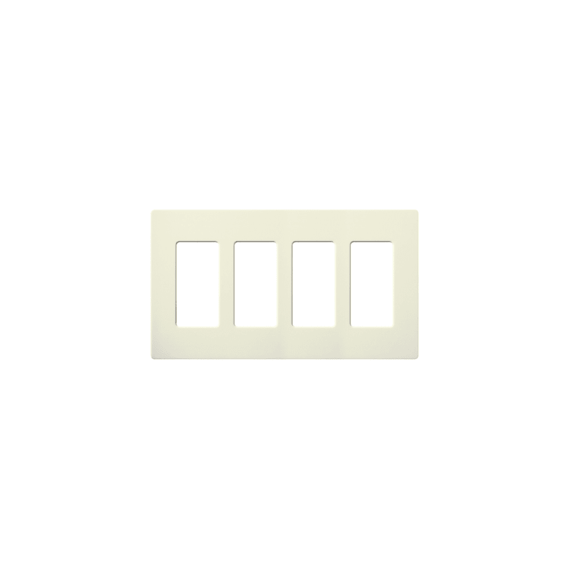 Placa de pared 3 espacios Lutron para dimmer o PICO inalámbr