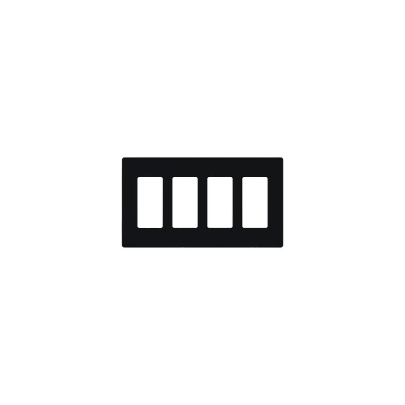 Placa de Pared 4 Espacios Lutron Maestro | Precio México - Envío Inmediato | LM Soluciones