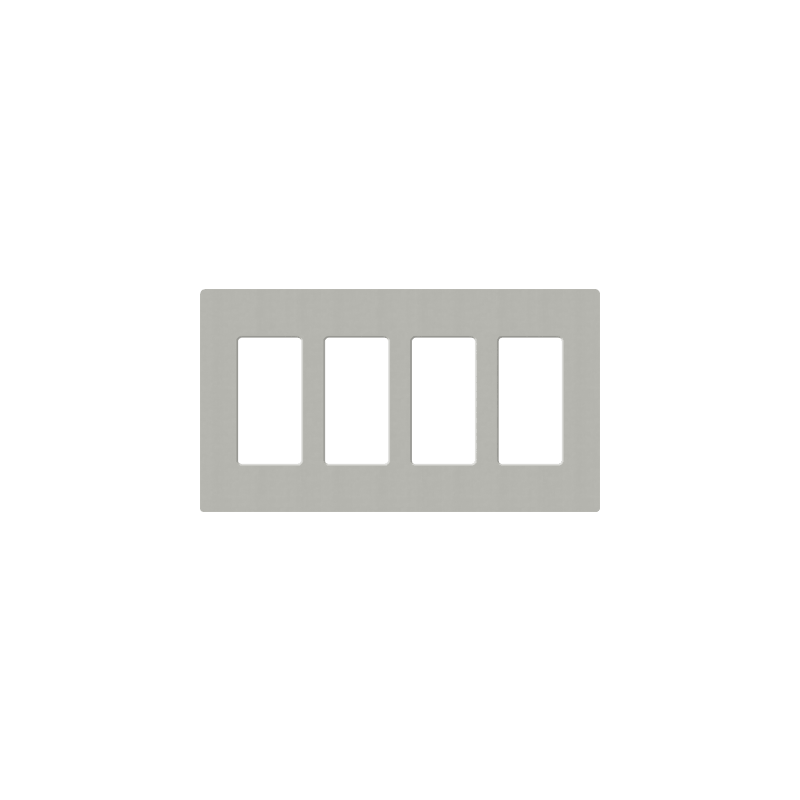 Placa de Pared 4 Espacios - LUTRON