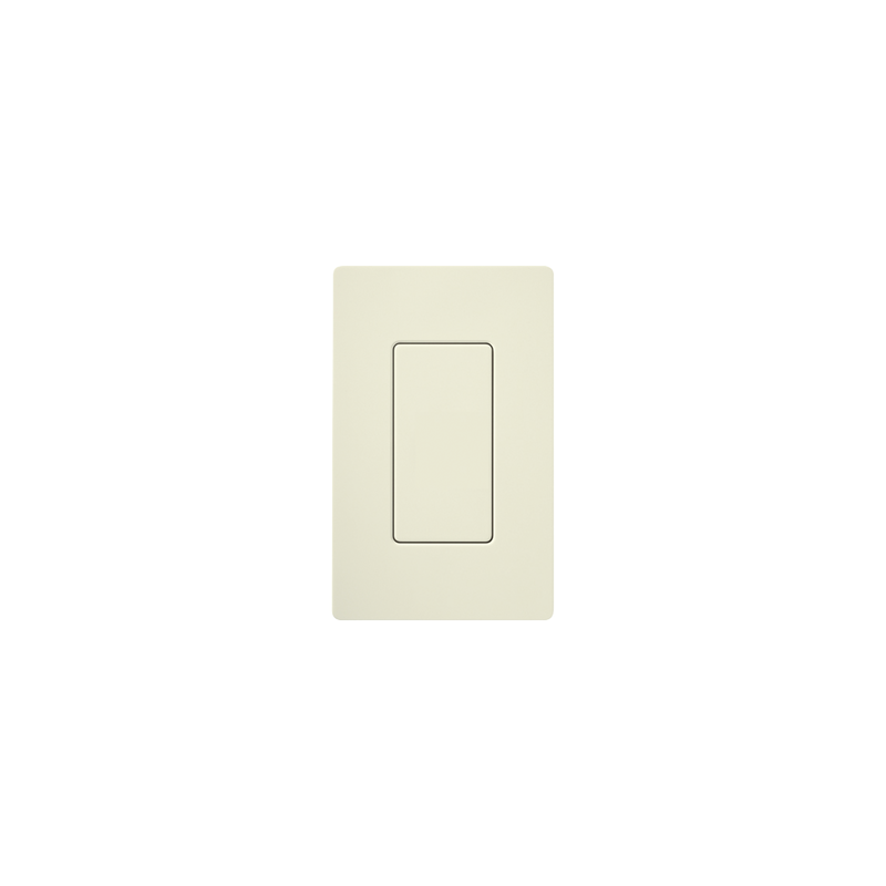 Tapa ciega para empotrar Lutron color satinado
