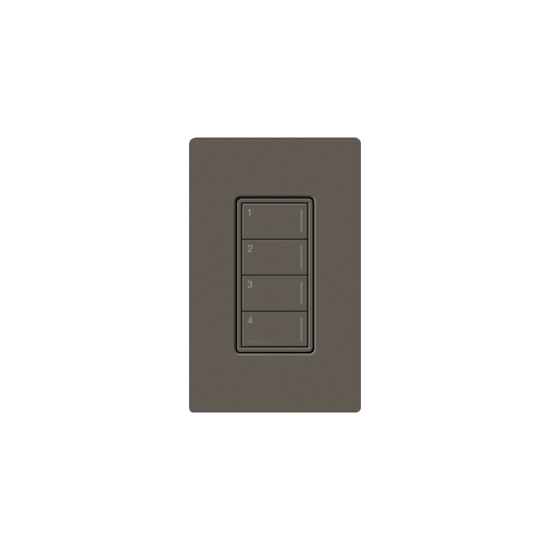 Botonera Sunnata Negro 3 escenas LUTRON RadioRa3
