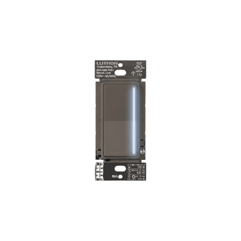 Atenuador táctil Sunnata Dimmer PRO, trufa, 250W LED, Lutron