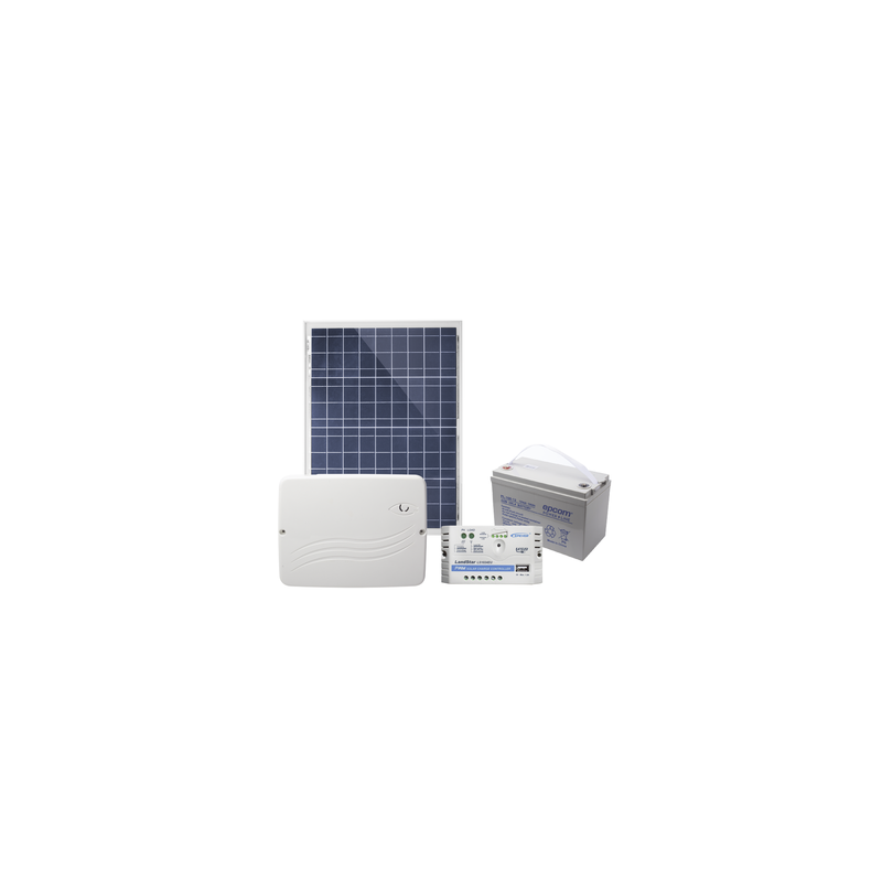 KIT Alarma Cloud Híbrido Solar M2M SERVICES | Precio México - Envío Inmediato | LM Soluciones