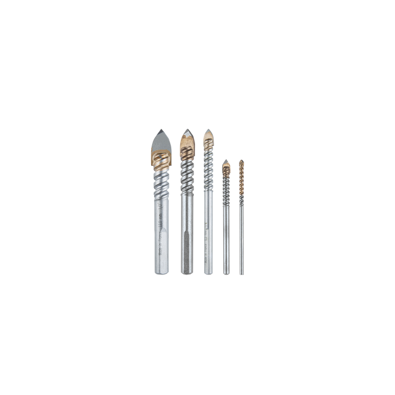 Juego Brocas Vidrio MAKITA 5 pzs 1/8