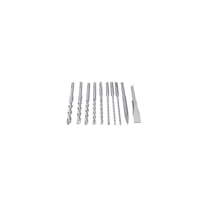 Juego 10 piezas Brocas y Cinceles SDS PLUS Makita | Precio México - Envío Inmediato | LM Soluciones