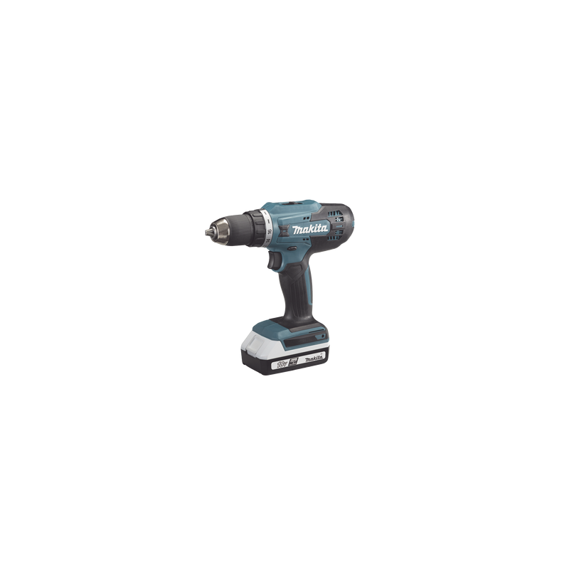 Taladro Inalámbrico Makita 18V SIN CARBONES, 1,700 RPM, 40 N