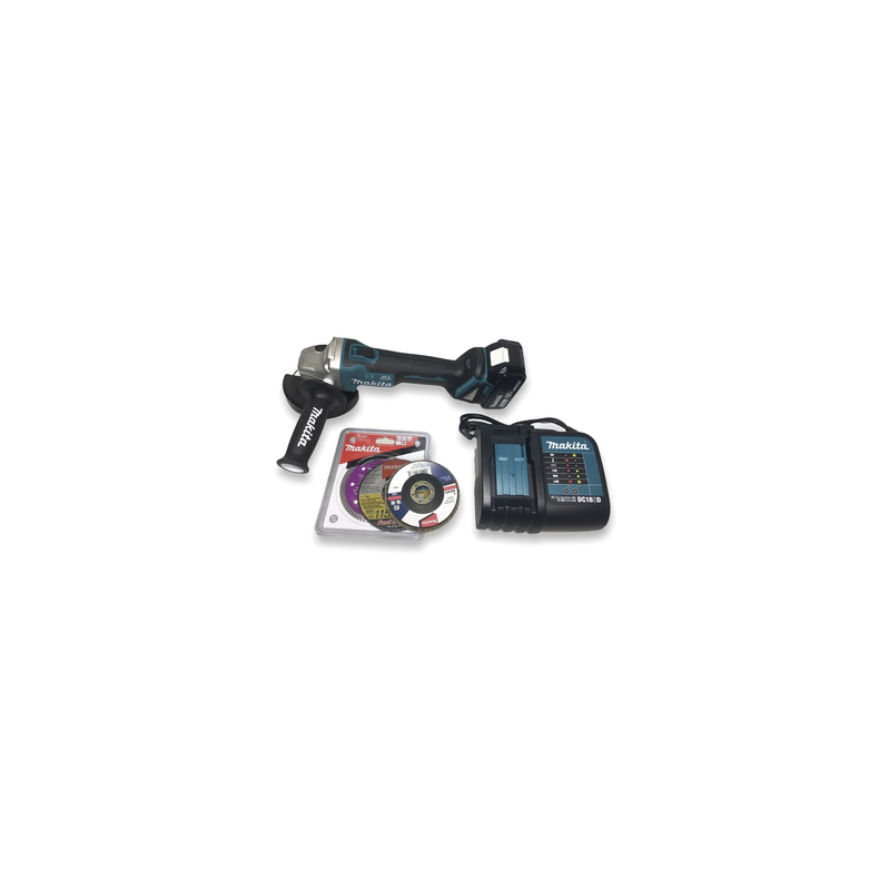Miniesmeril MAKITA DGA456STX3 115mm 18V