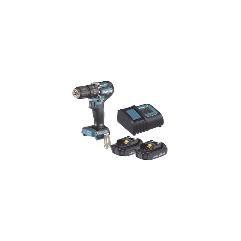 Rotomartillo/Taladro Inalámbrico SIN CARBONES Makita 18V 1/2 | Precio México - Envío Inmediato | LM Soluciones