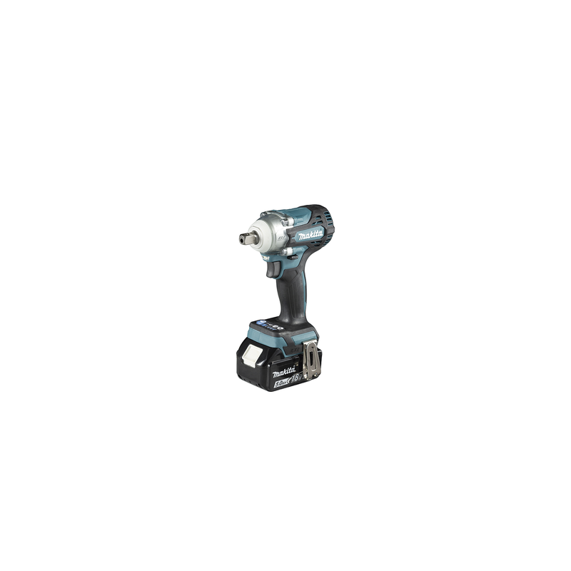 Llave de Impacto BL de 1/2", 18 V 5.0 Ah LXT, Máximo Apriete 330 Nm. Incluye  2 Baterías de 5.0 Ah, Cargador Rápido 18 V LTX y Maletín Makpac.