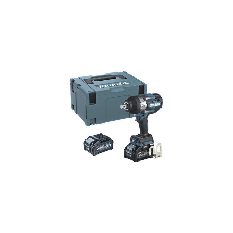 Llave de Impacto BL 40 V máx. XGT 3/4" 4 Velocidades eléctricas 0 A 1900-2200-2400- 0 a 2500 ipm. Incluye 2 baterías Li-ION, cargador rápido y maletín Makpac.