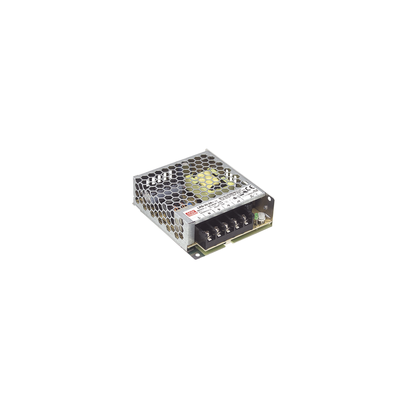 Fuente de Poder Industrial MeanWell 35W 24Vcc | LM Solucione | Precio México - Envío Inmediato | LM Soluciones