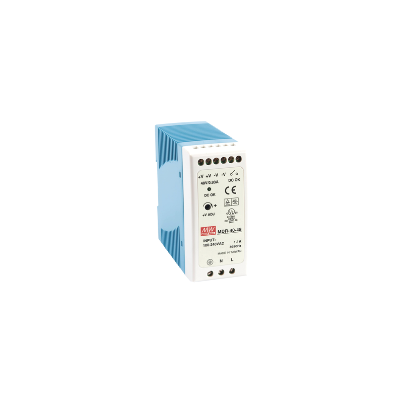 MEANWELL 48V 40W Industrial Rail DIN Power Supply