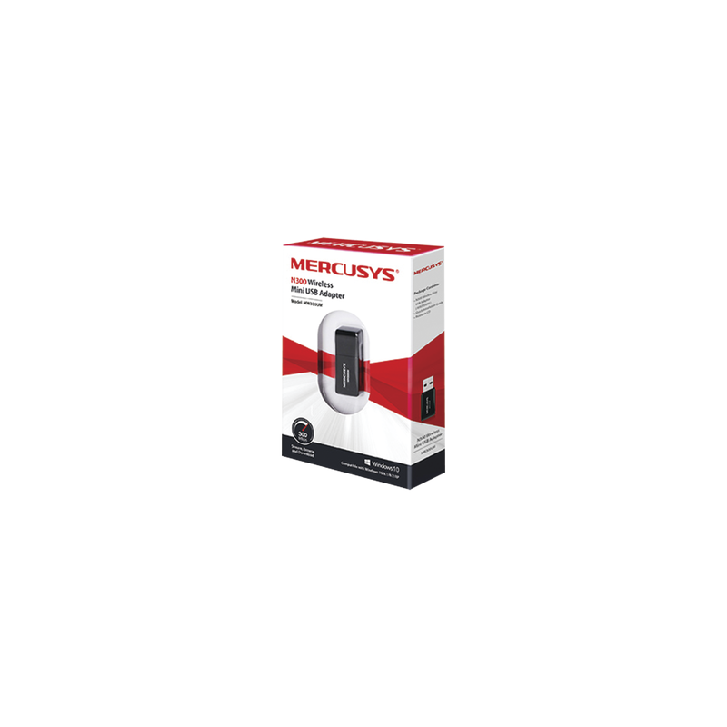 Adaptador Inalámbrico Mercusys N 300 Mbps Portátil | Precio México - Envío Inmediato | LM Soluciones