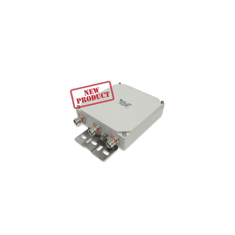 Triplexor 600+700/PCS/AWS 50W -161dBc 4.3-10 IP67 MICROLAB