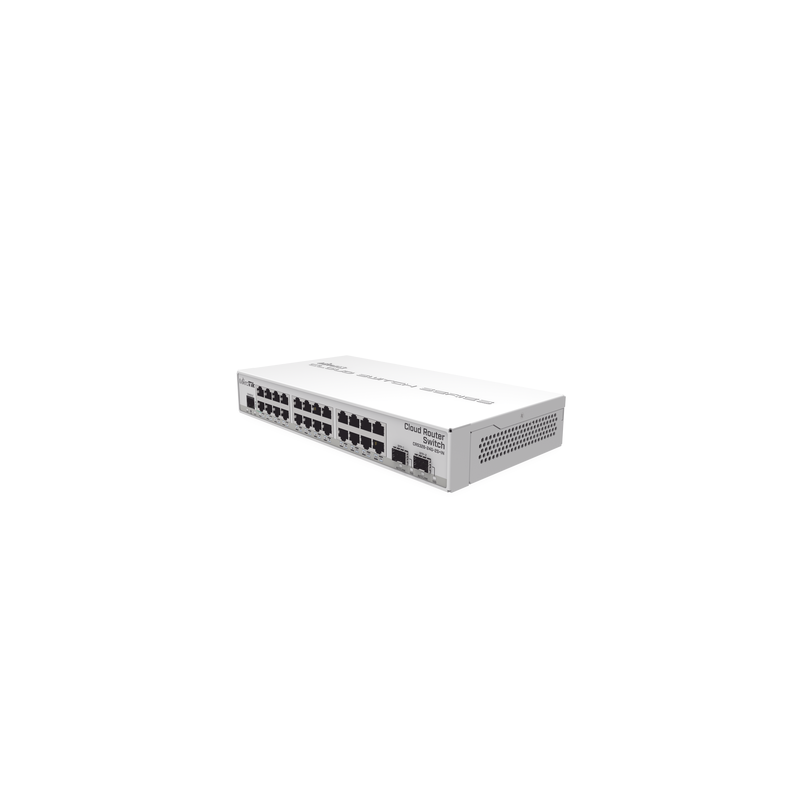 Switch MikroTik 24 Puertos Gigabit 2 SFP+ Sistema Dual