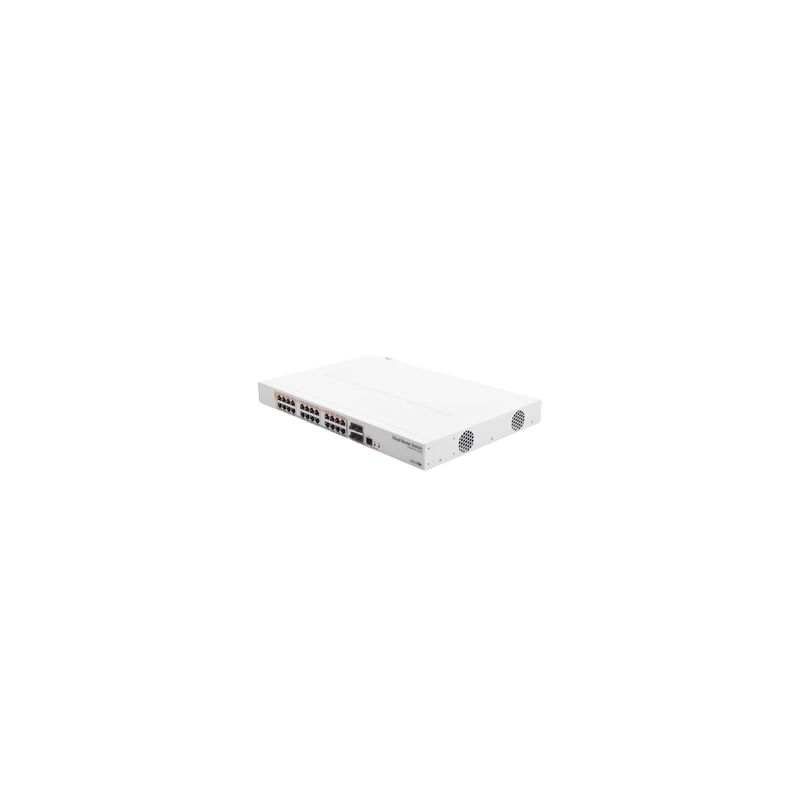 Switch Router MikroTik CRS328-24P-4S+RM 24 Puertos PoE | Precio México - Envío Inmediato | LM Soluciones