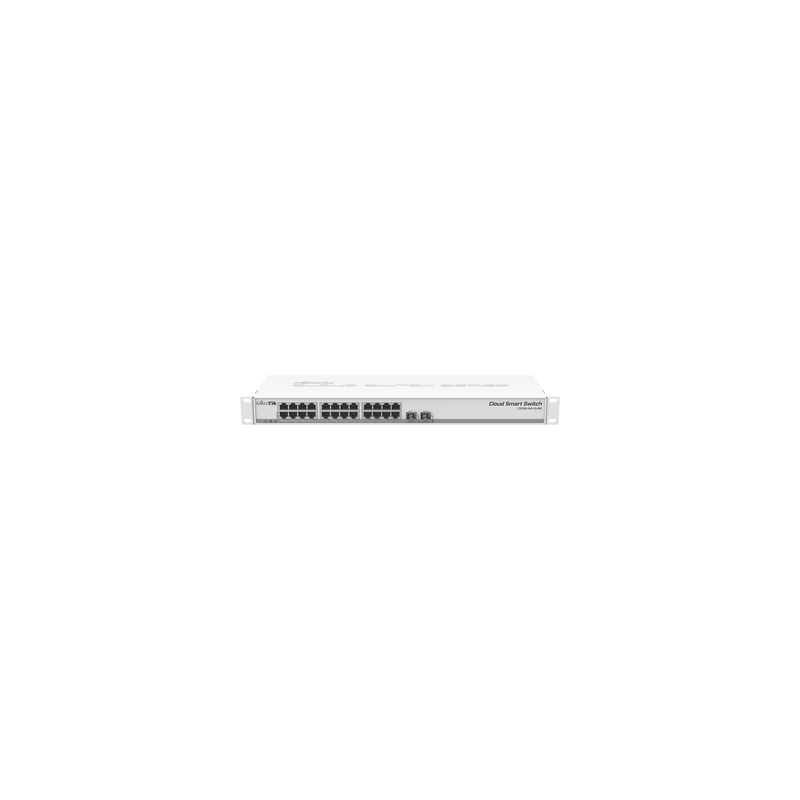 Switch MikroTik CSS326-24G-2S+RM, 24 puertos Gigabit, 2 SFP+ | Precio México - Envío Inmediato | LM Soluciones