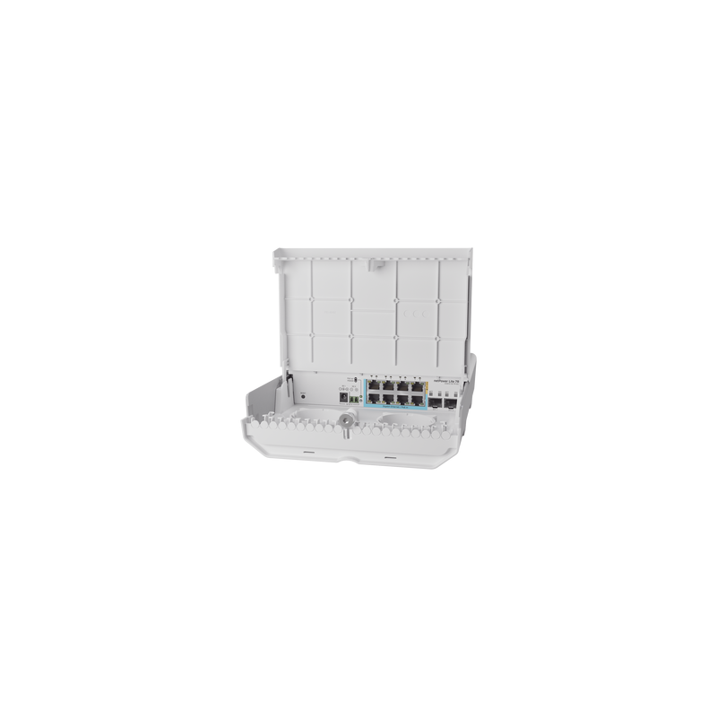 Switch Smart PoE Inverso 7 Puertos MikroTik netPower Lite 7R