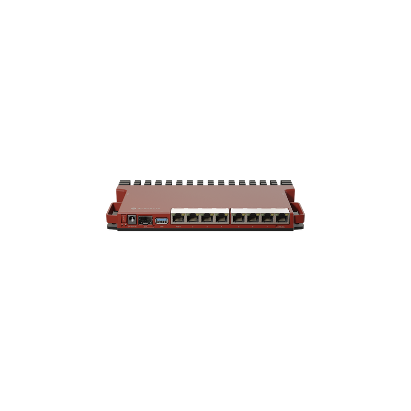 Router MikroTik 8 puertos GE SFP 2.5G 1U