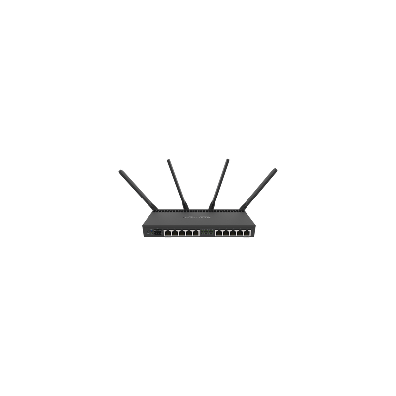 Router MikroTik RB4011 10 puertos Gigabit SFP+ Wi-Fi 5