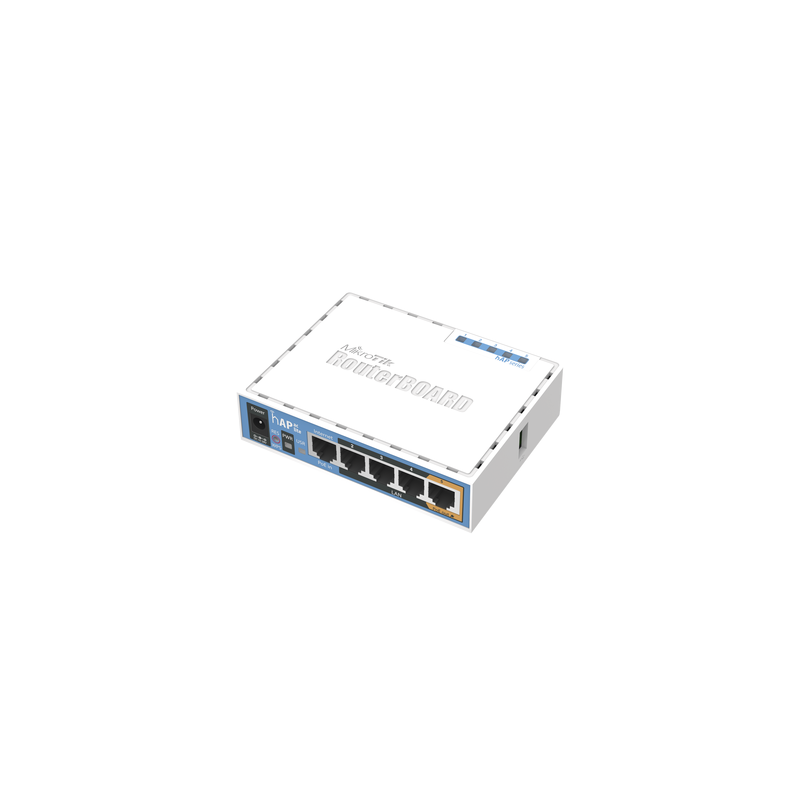 MikroTik hAP ac lite Router WiFi Doble Banda 5 Puertos