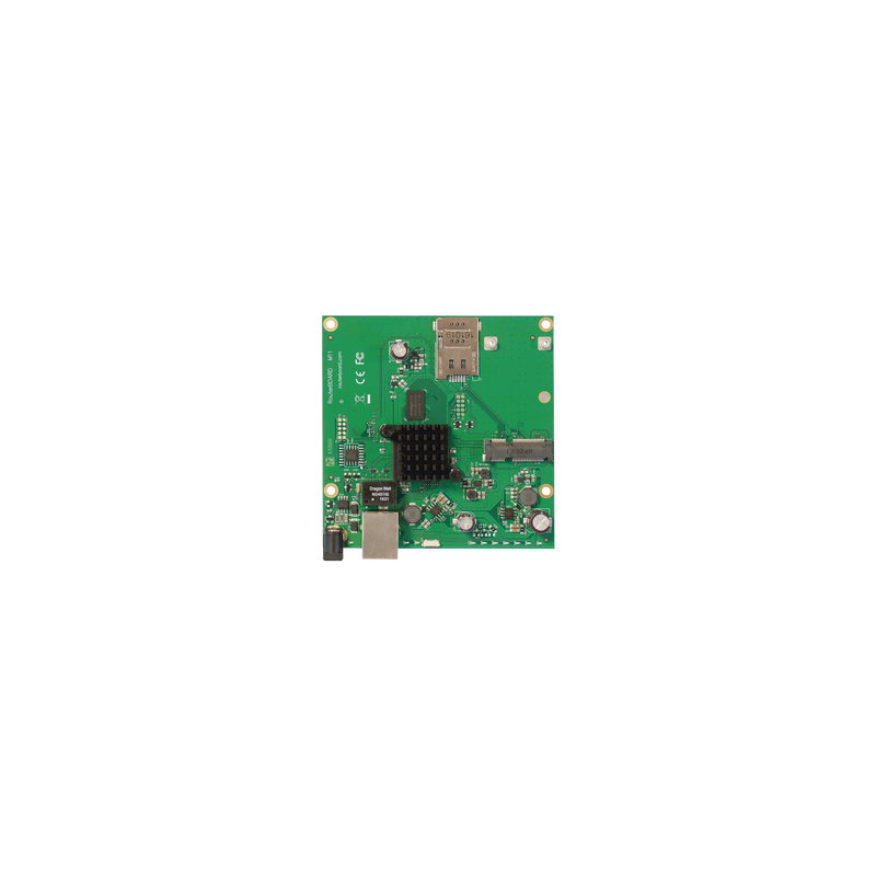 Tarjeta CPU doble núcleo a 800MHz, ranura miniPCIe para un módulo inalámbrico de su elección y ranura SIM incluida.