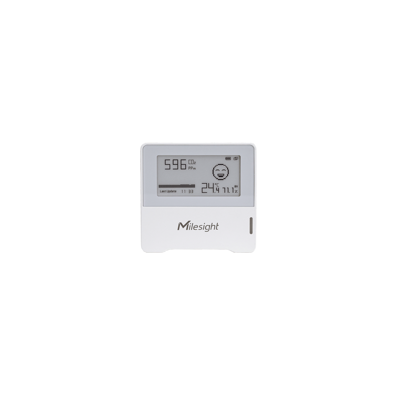 Sensor Ambiental LoRaWAN Milesight Temperatura Humedad CO2