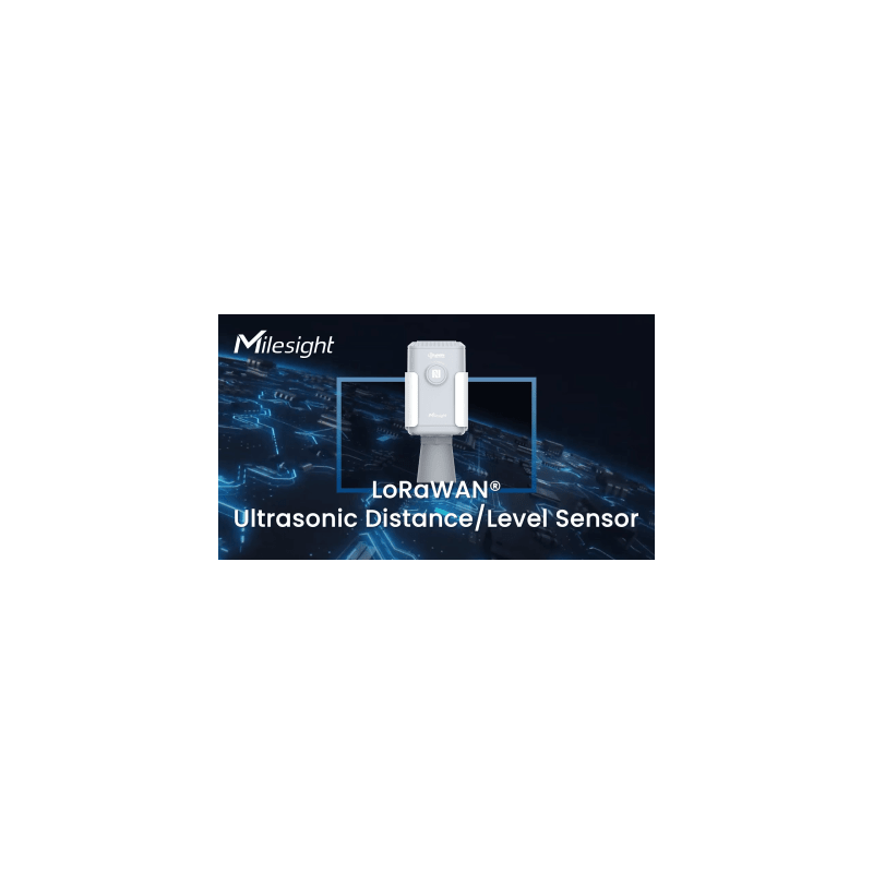 Sensor Ultrasónico Milesight Nivel Tanques 10m