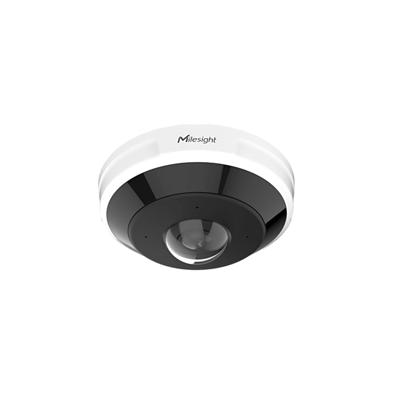 Cámara de Red Panorámica AI 360° / 12MP Ultra Alta Resolución / Lente 1.7mm / WDR 120dB / IR 20 m (65.6 ft) / IP67 IK10 / PoE / NDAA / ONVIF y VMS