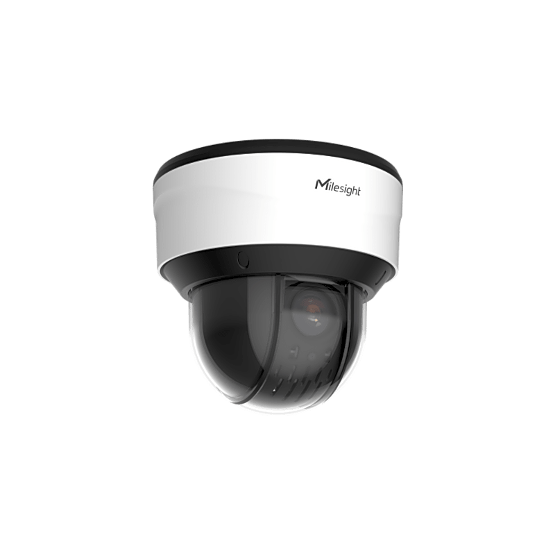 Cámara PTZ Dome AI 4MP MILESIGHT 20X Starlight IR 160m IP66