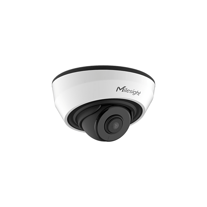 Mini Dome IP Milesight 8MP 4K, Starlight, 120dB WDR, Micrófo