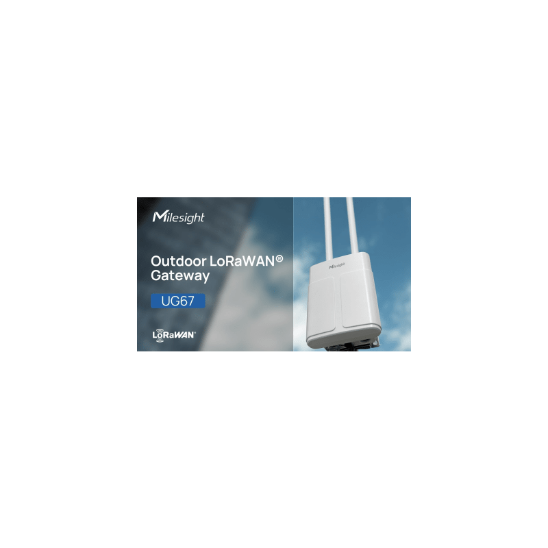 Gateway LoRaWAN Exterior Milesight Largo Alcance SIM | Precio México - Envío Inmediato | LM Soluciones