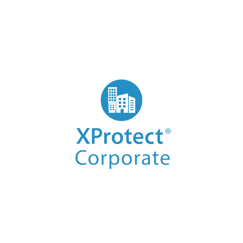 Licencia Base para Software XProtect Corporate / Escalabilidad Masiva / Gestión Centralizada / Alta Disponibilidad / Integración IA 
