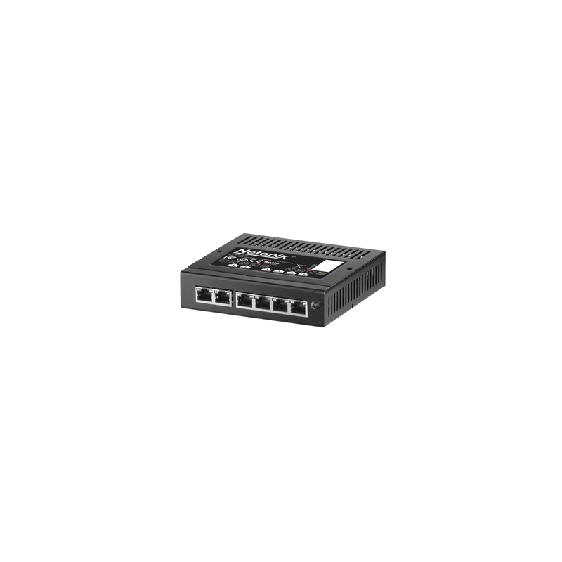 Switch WISP PoE 6 puertos Gigabit, entrada PoE pasivo de 37-53 Vcc