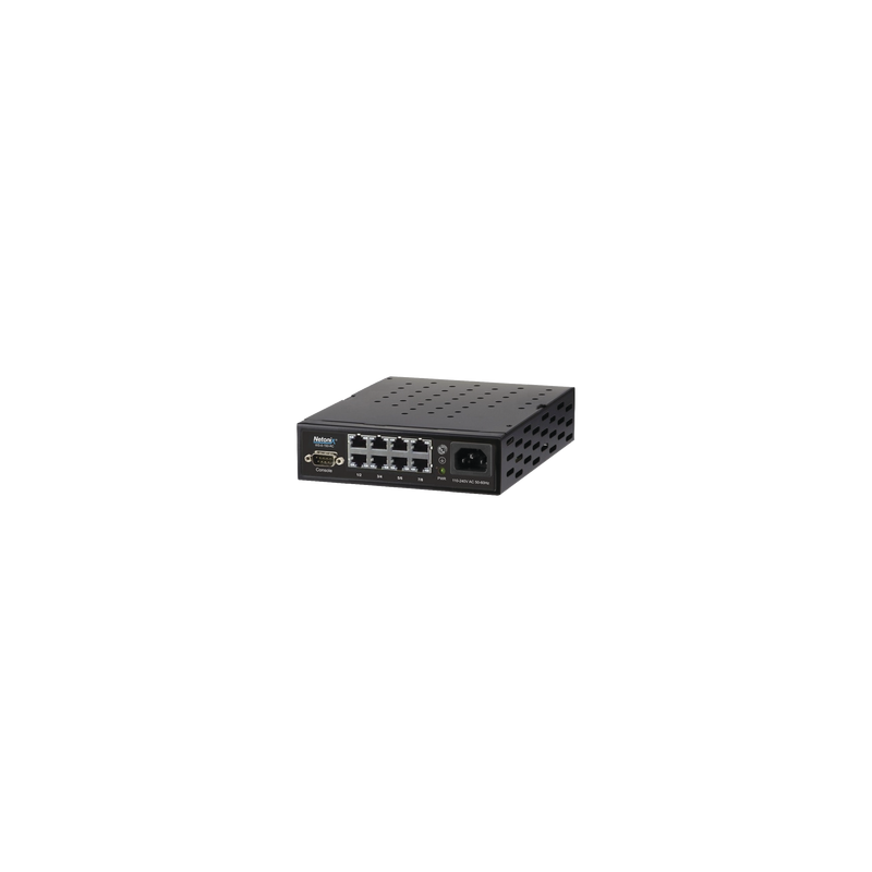 Switch WISP PoE Administrable de 8 puertos Gigabit, entrada de 110-120 Vca