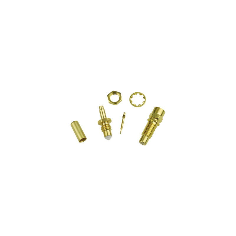 Conector Jack SMC Anillo Plegable RG-316 Chasis | NEWARK | Precio México - Envío Inmediato | LM Soluciones