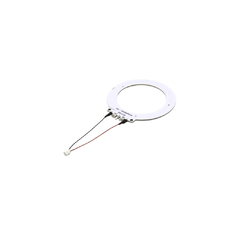 Antena RFID Circular / 13.56 MHz / Detección Wireless Pick-up / Forma Circular / Compatible con XR Driver / Multi-tag (4 simultáneos) / Montaje en Vidrio-Acrílico-Madera